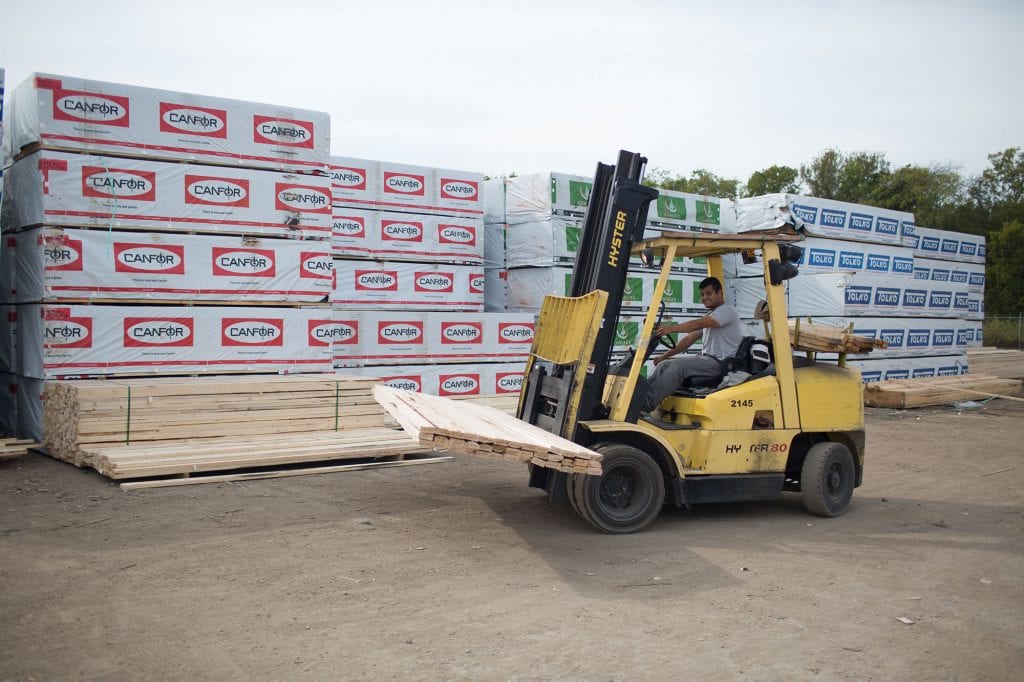 lumber inc forklift max level